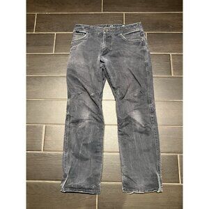 Men’s Kuhl Ryder Jeans Faded Washed Distressed Vintage Patina Dye Size 34x32